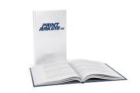 Abschlusszeitung / Jahrbuch / Kita-Zeitung Hardcover mit Beschriftung